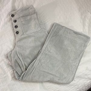 Zara wide leg corduroy pants